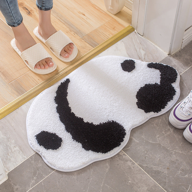 Panda Polyester Rugs - HOMYEA