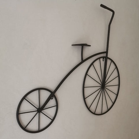 Wrought Iron Bicycle Wall Accents - HOMYEA