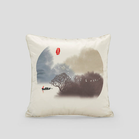 Ink Velvet Pillows - HOMYEA