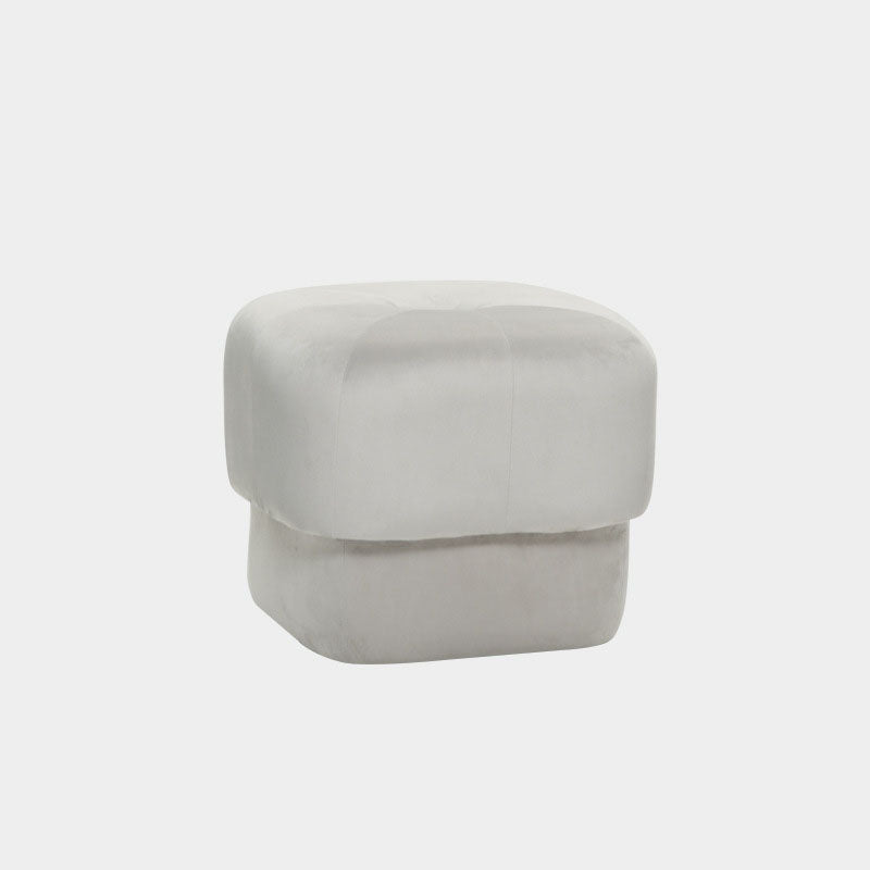 Modern Square Soft Stool - HOMYEA