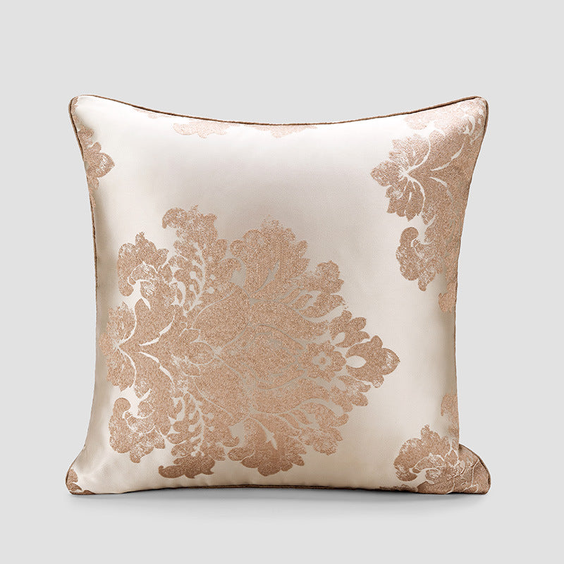 Brown Velvet Pillow Cover - HOMYEA