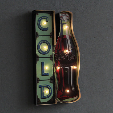 Retro Cola LED Lights - HOMYEA