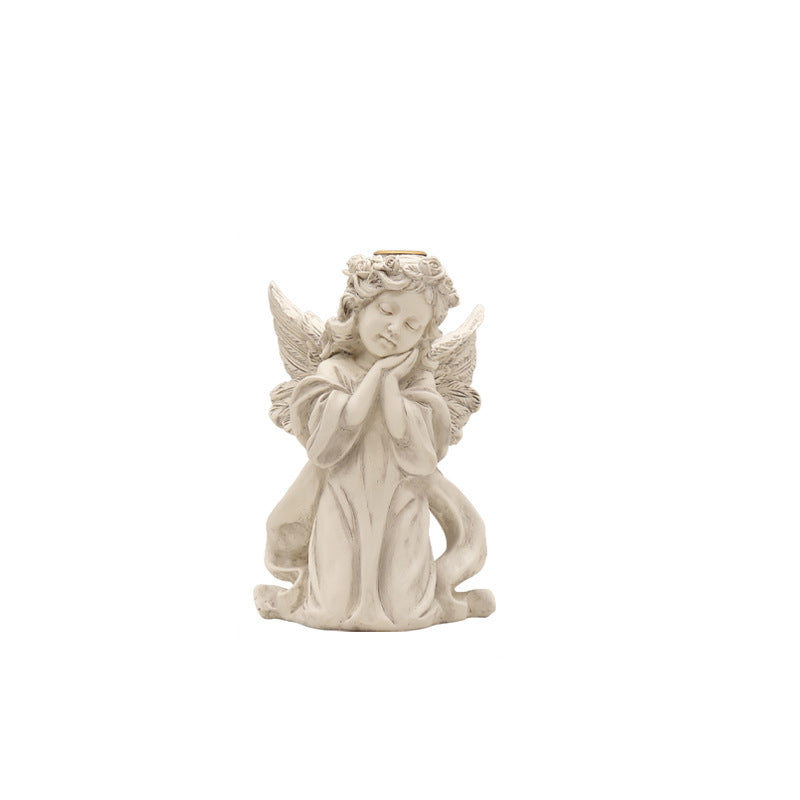 Cupid Lovely Angel Candlestick - HOMYEA