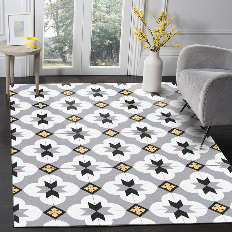 Mosaic Pattern Rectangular Rugs - HOMYEA