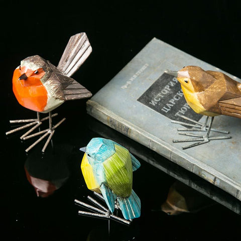 Sparrow Resin Sculpture - HOMYEA