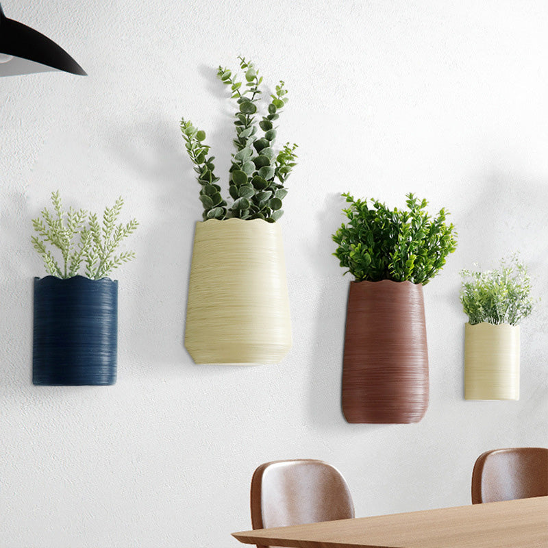 Modern Resin Wall Vases - HOMYEA