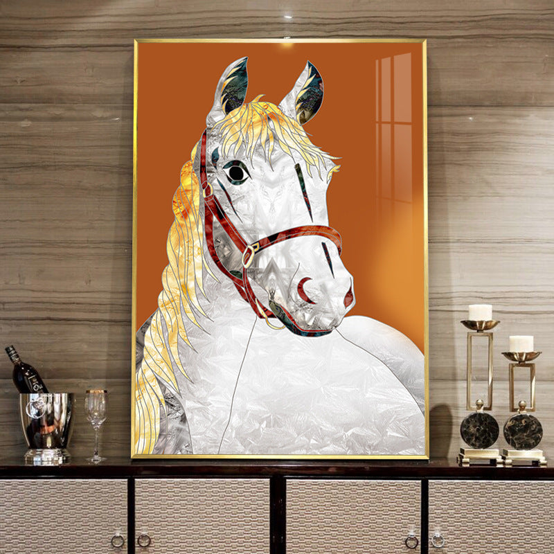 Color Horse Wall Art - HOMYEA