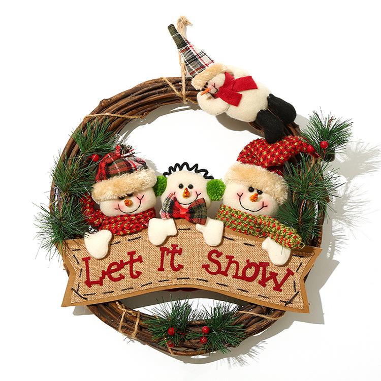 Christmas Decoration Door Hanging - HOMYEA