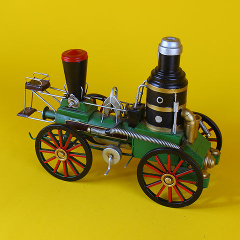 Iron Steam Train Model - HOMYEA