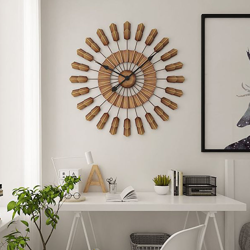 Creative Iron Wall Clock - HOMYEA