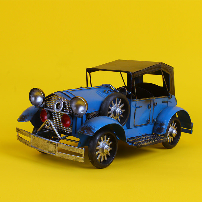 Retro Iron Car Model - HOMYEA