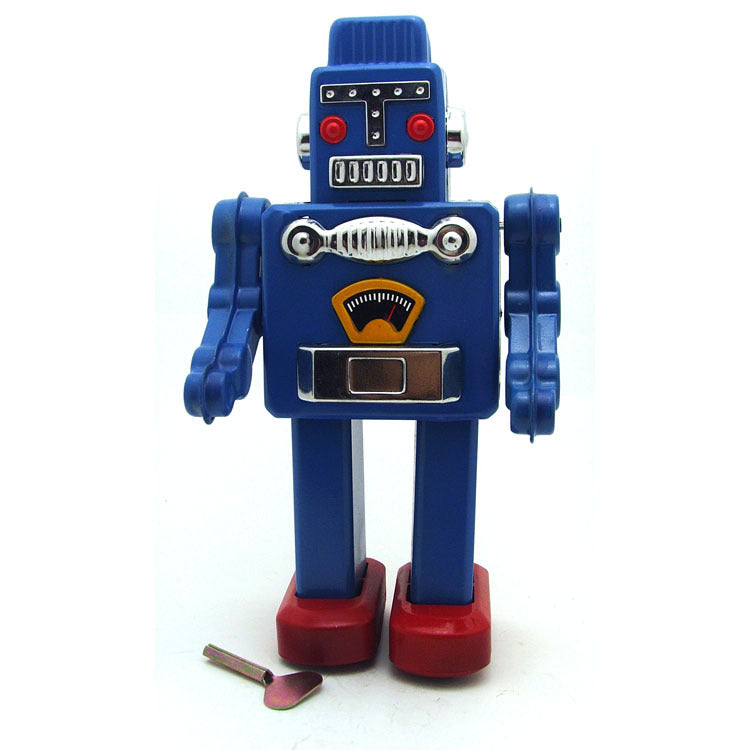 Iron Robot Clothing Store Props Nostalgic Wind-up Toys - HOMYEA