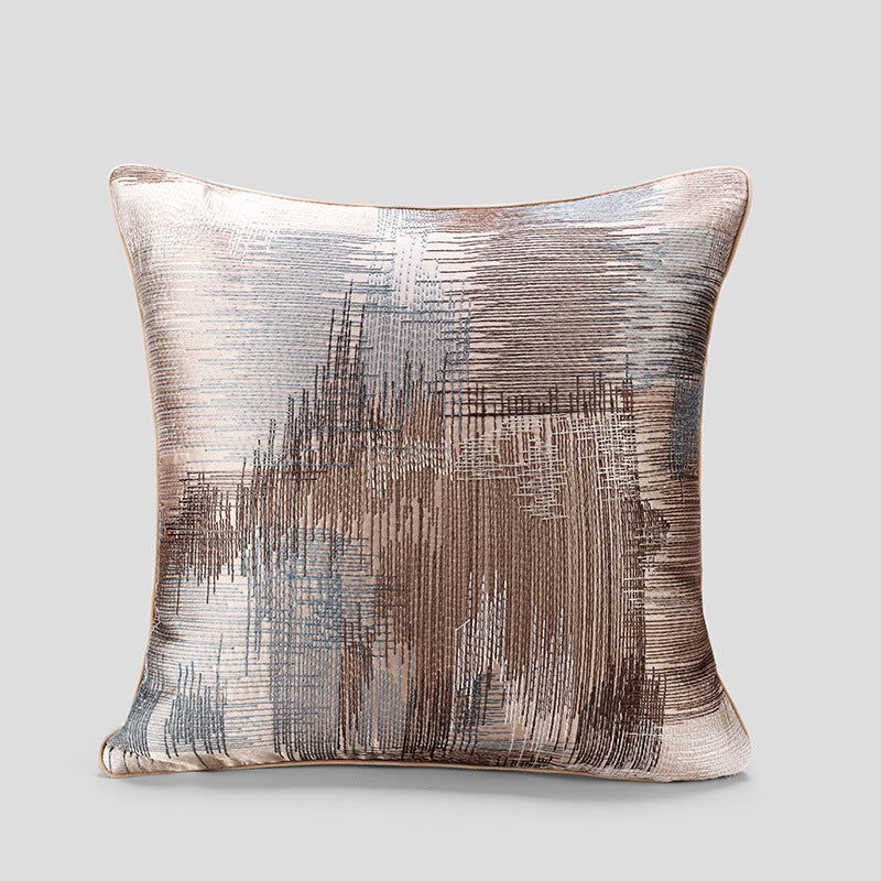 Brown Velvet Pillow Cover - HOMYEA