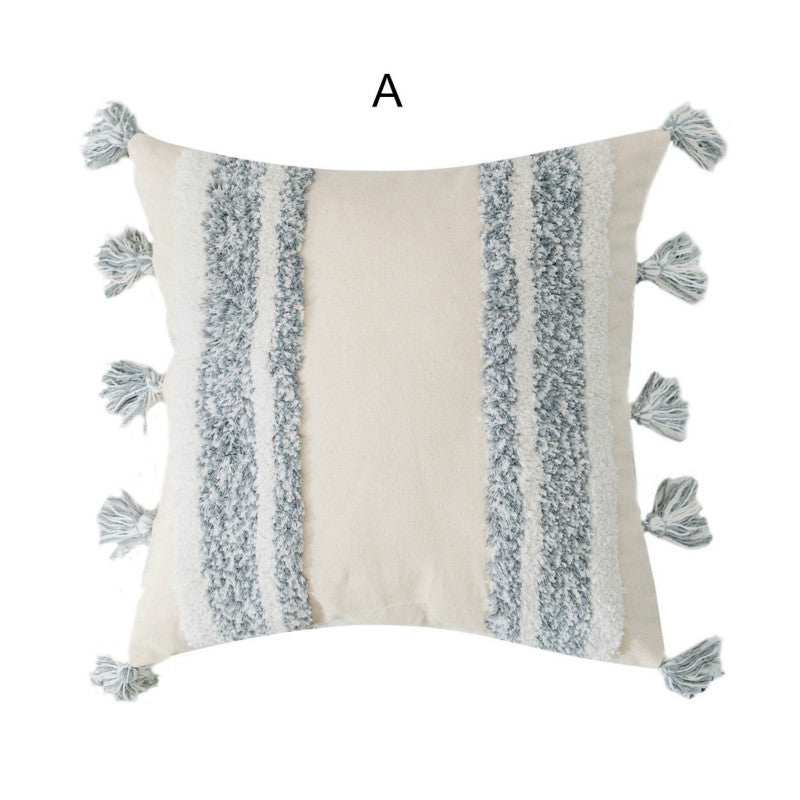 Cute Square Cotton Pillows - HOMYEA