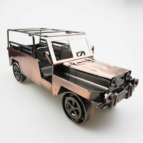 Military Car Model Decor Object - HOMYEA