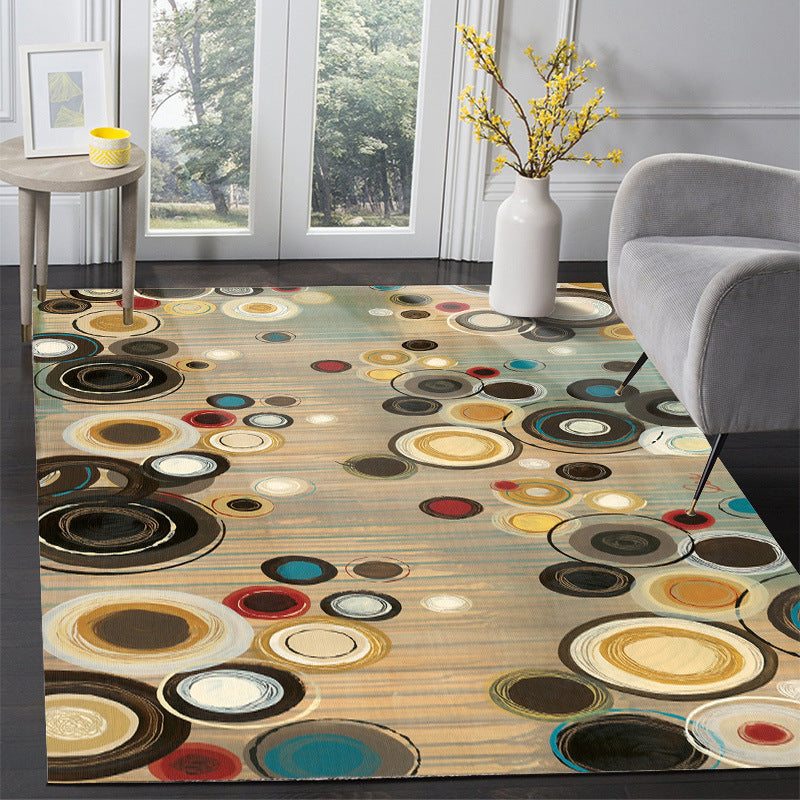 Circular Rectangular Rugs - HOMYEA