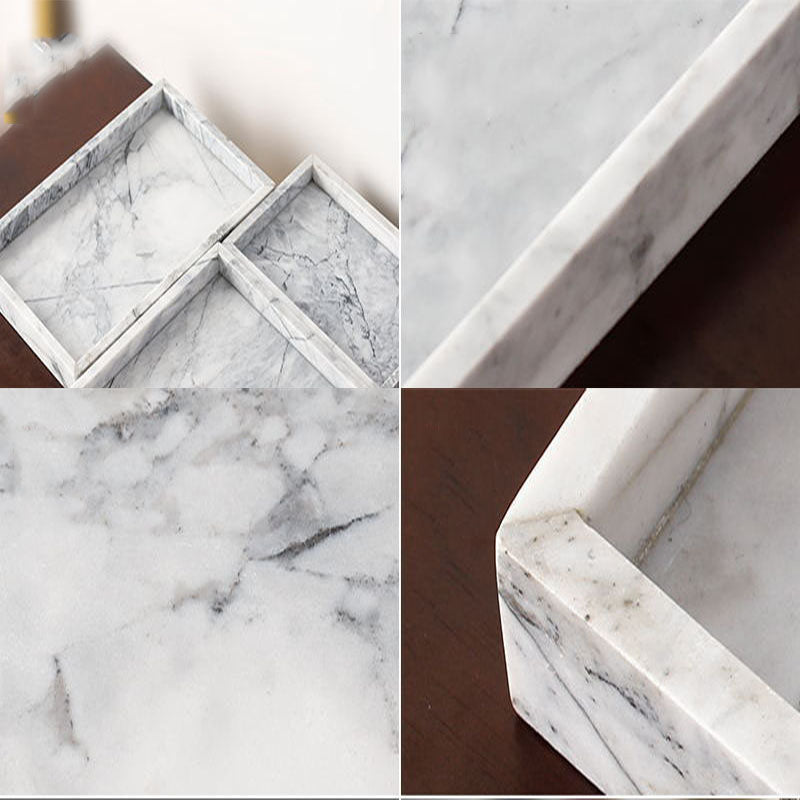 Marble Storage Tray - HOMYEA