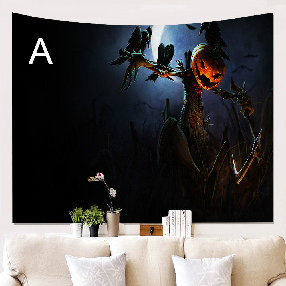 Halloween Living Room Wall Cloth - HOMYEA