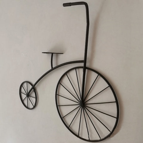 Wrought Iron Bicycle Wall Accents - HOMYEA