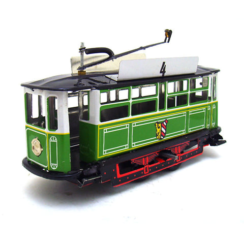 Retro Nostalgic Tram Tin Wind-up Toy - HOMYEA