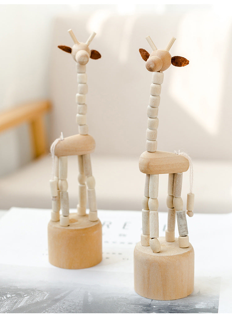 Creative Wooden Animal Decorations - HOMYEA