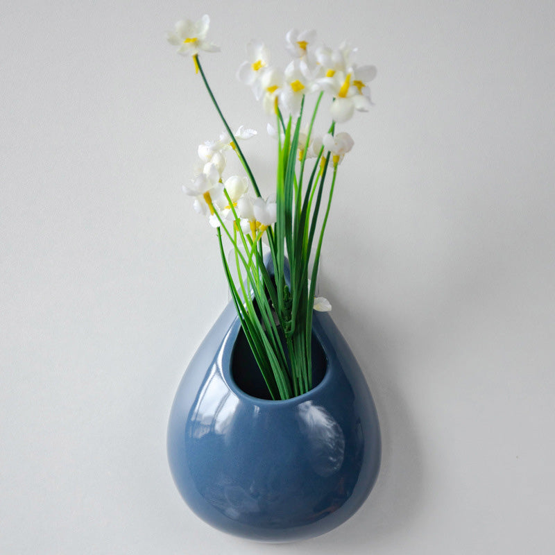 Modern Ceramic Wall Vases - HOMYEA