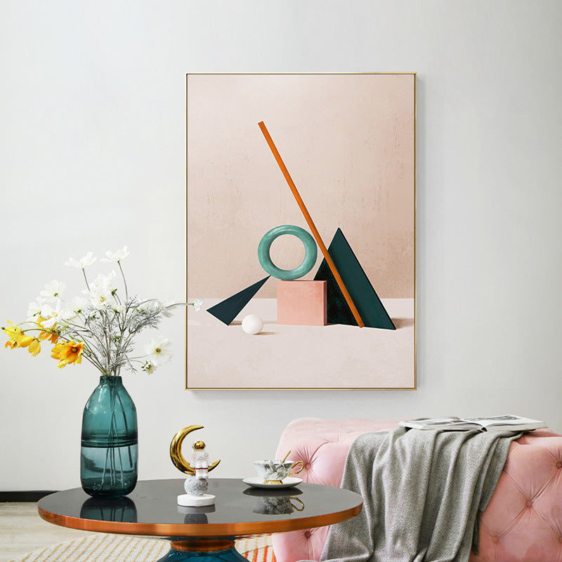 Geometric Metal Wall Art - HOMYEA