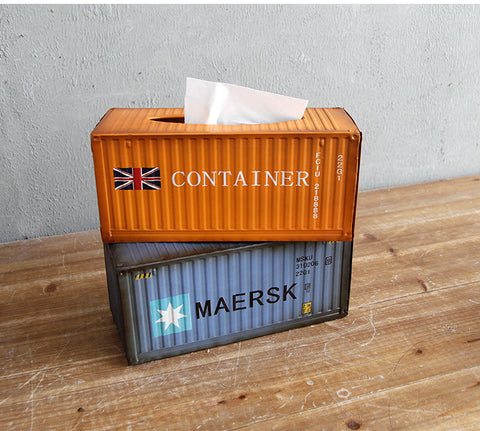 Vintage Pentagram Container Tissue Box - HOMYEA