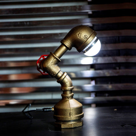 Water Pipe Table Lamp LED - HOMYEA