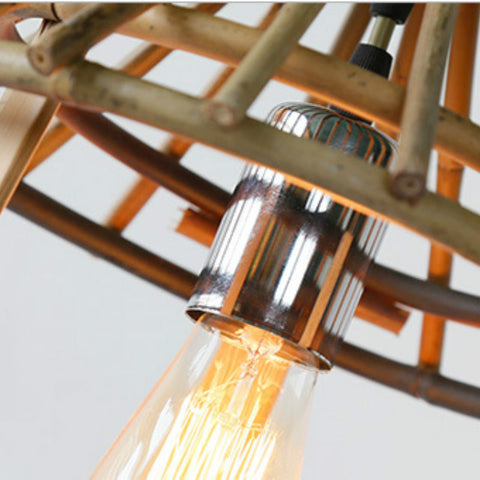 Creative Retro Bamboo Pendants - HOMYEA