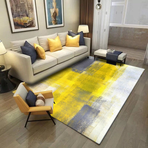 Watercolor Polyester Rugs - HOMYEA