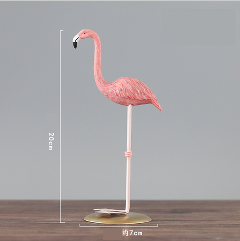 Creative Resin Flamingo Sculpture - HOMYEA