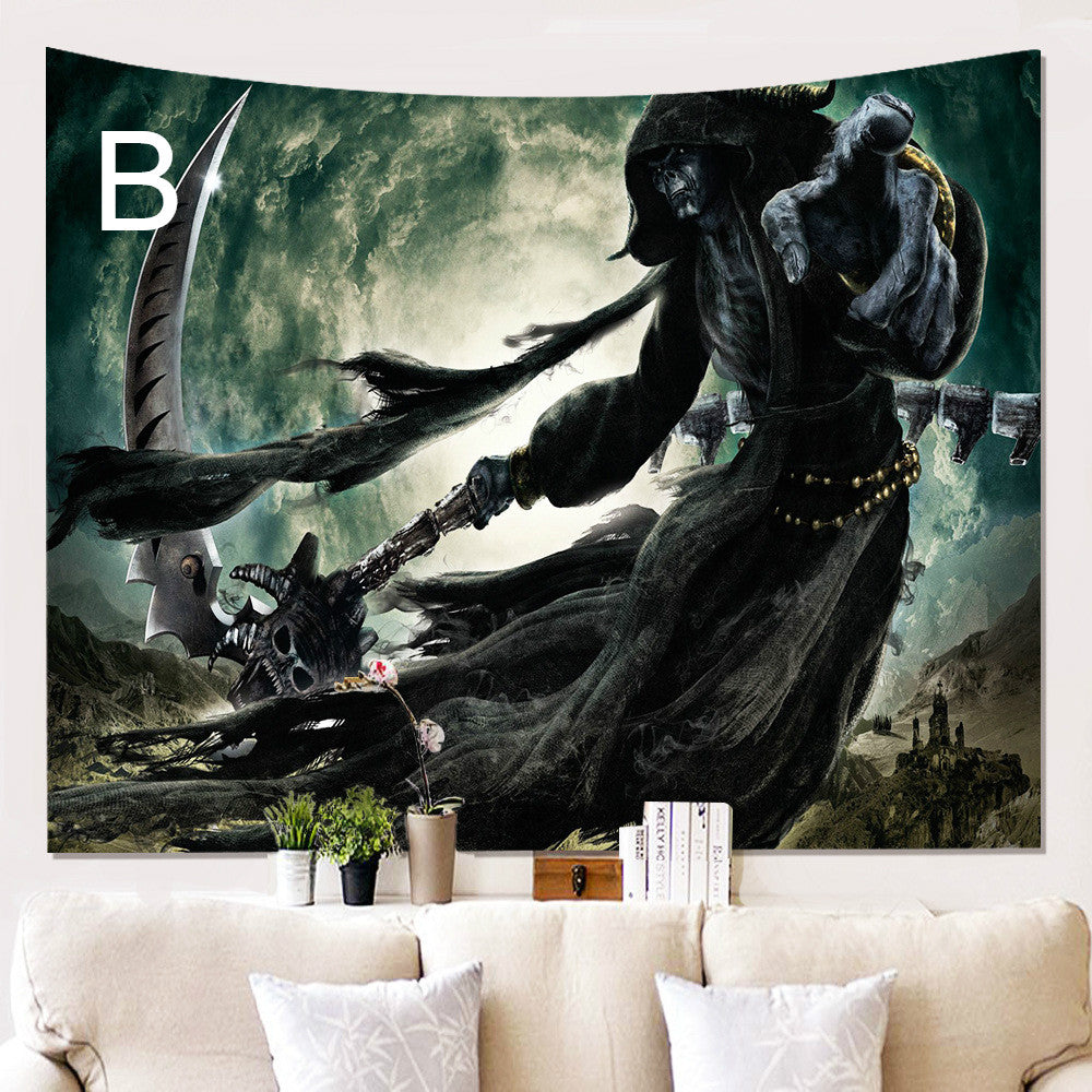 Halloween Living Room Wall Cloth - HOMYEA