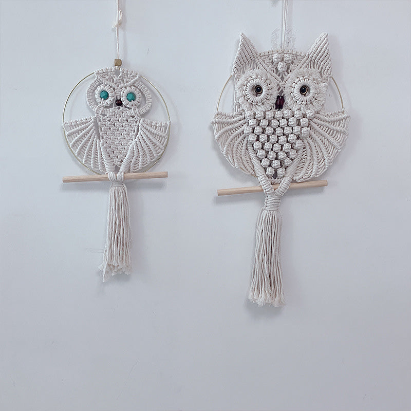 Hand Woven Owl Tapestries - HOMYEA