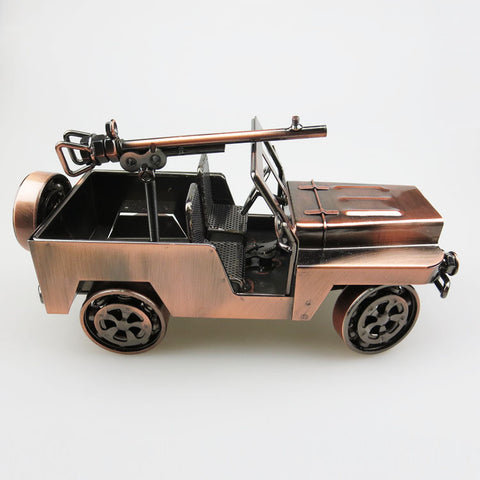 Willis Jeep Metal Classic Car Model Decoration - HOMYEA