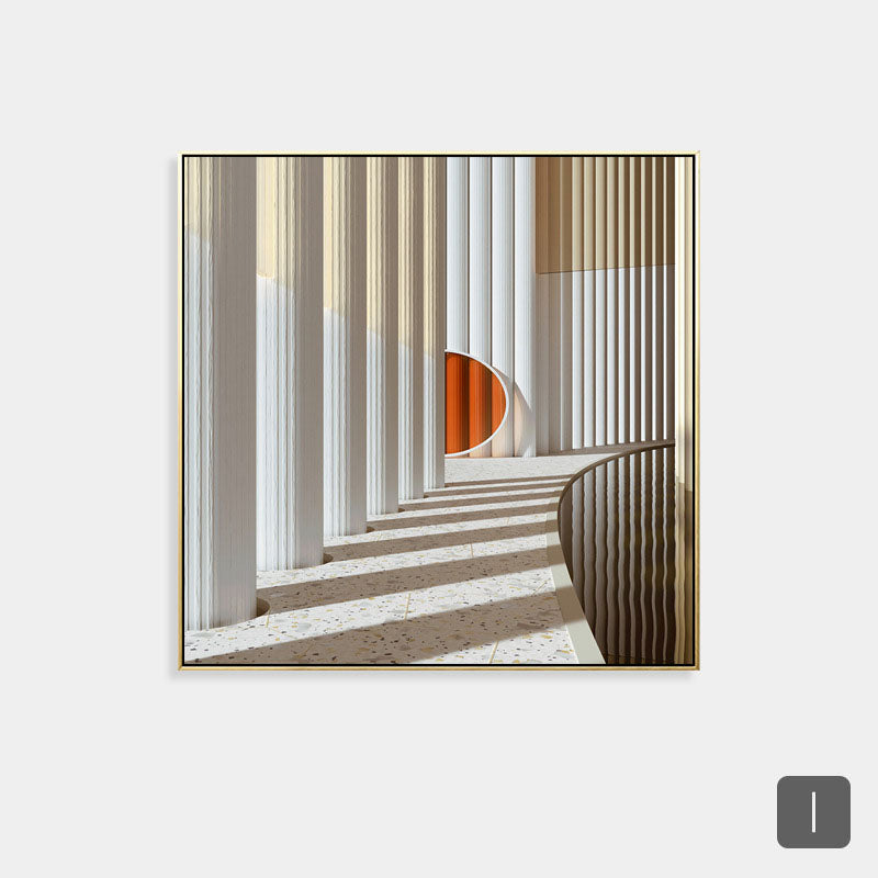 Morandi Architecture Wall Art - HOMYEA