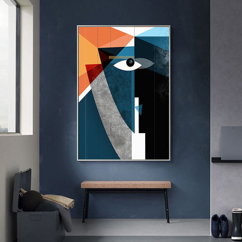 Abstract Geometry Wall Art - HOMYEA