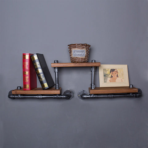 Metal Tube Wall Display Rack - HOMYEA