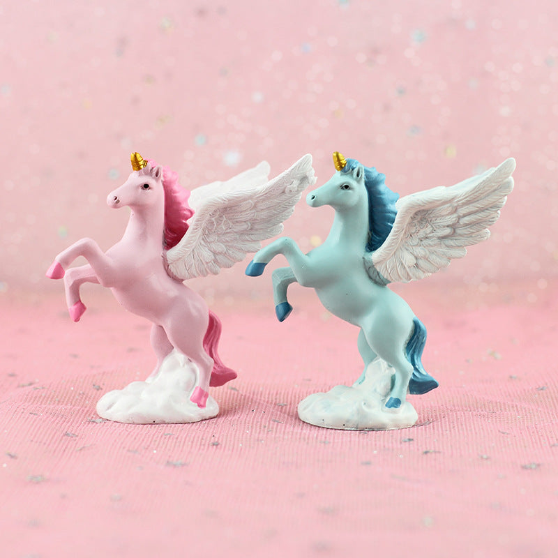 Resin Unicorn Sculpture - HOMYEA