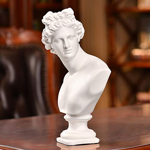 David Sculpture Home Cafe Decor Arts - HOMYEA