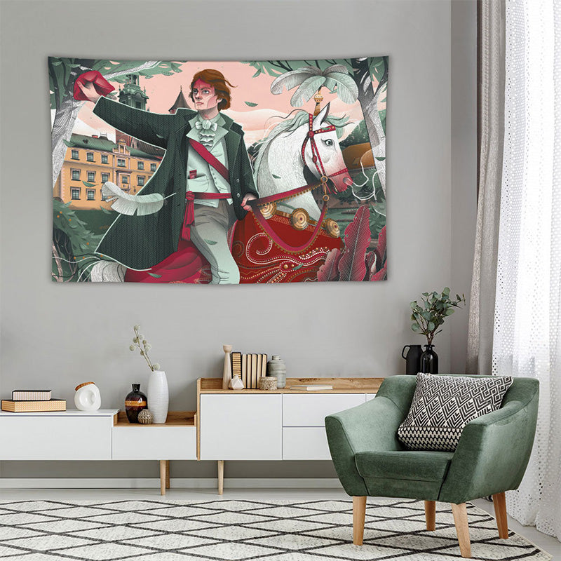 Modern Bedroom Tapestries - HOMYEA