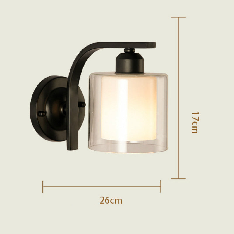 New American Bedside Sconces - HOMYEA