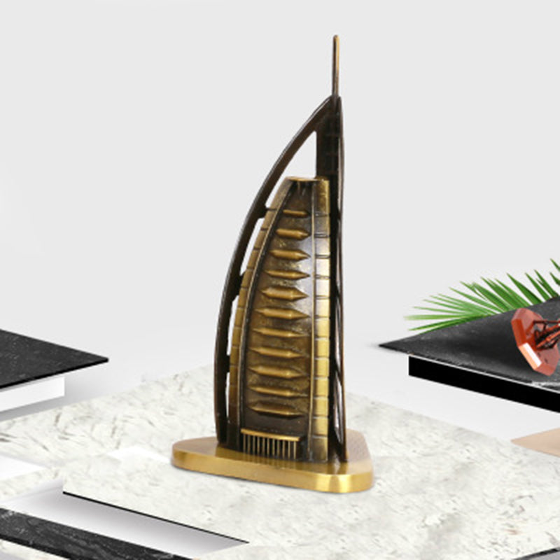 Dubai Sailing Hotel Sculpture - HOMYEA