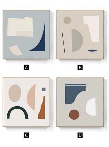 Morandi Colors Wall Art - HOMYEA