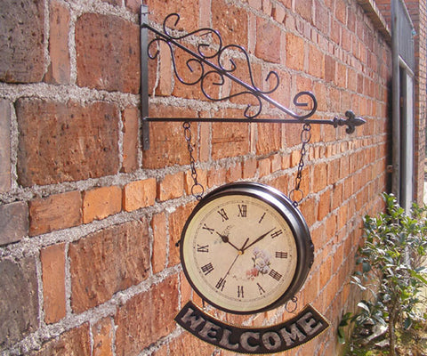 Vintage Metal Wall Clocks - HOMYEA