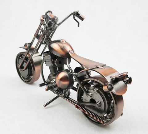 Harley Motorcycle Model Decor Object - HOMYEA