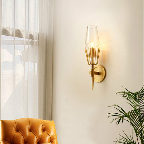 Modern Bedroom Bedside LED Sconces - HOMYEA