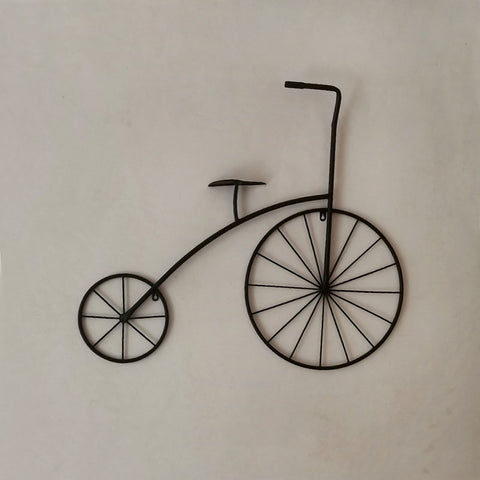 Wrought Iron Bicycle Wall Accents - HOMYEA