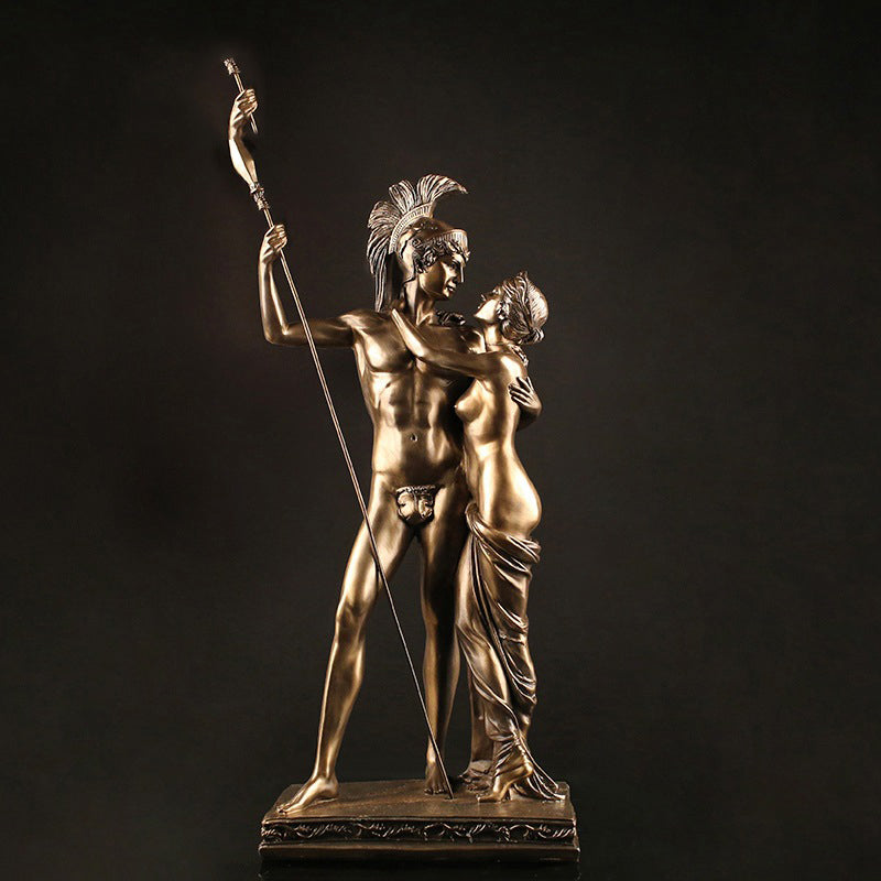 Couple Figure Sculpture - HOMYEA