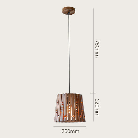 American Village Creative Bamboo Pendants - HOMYEA